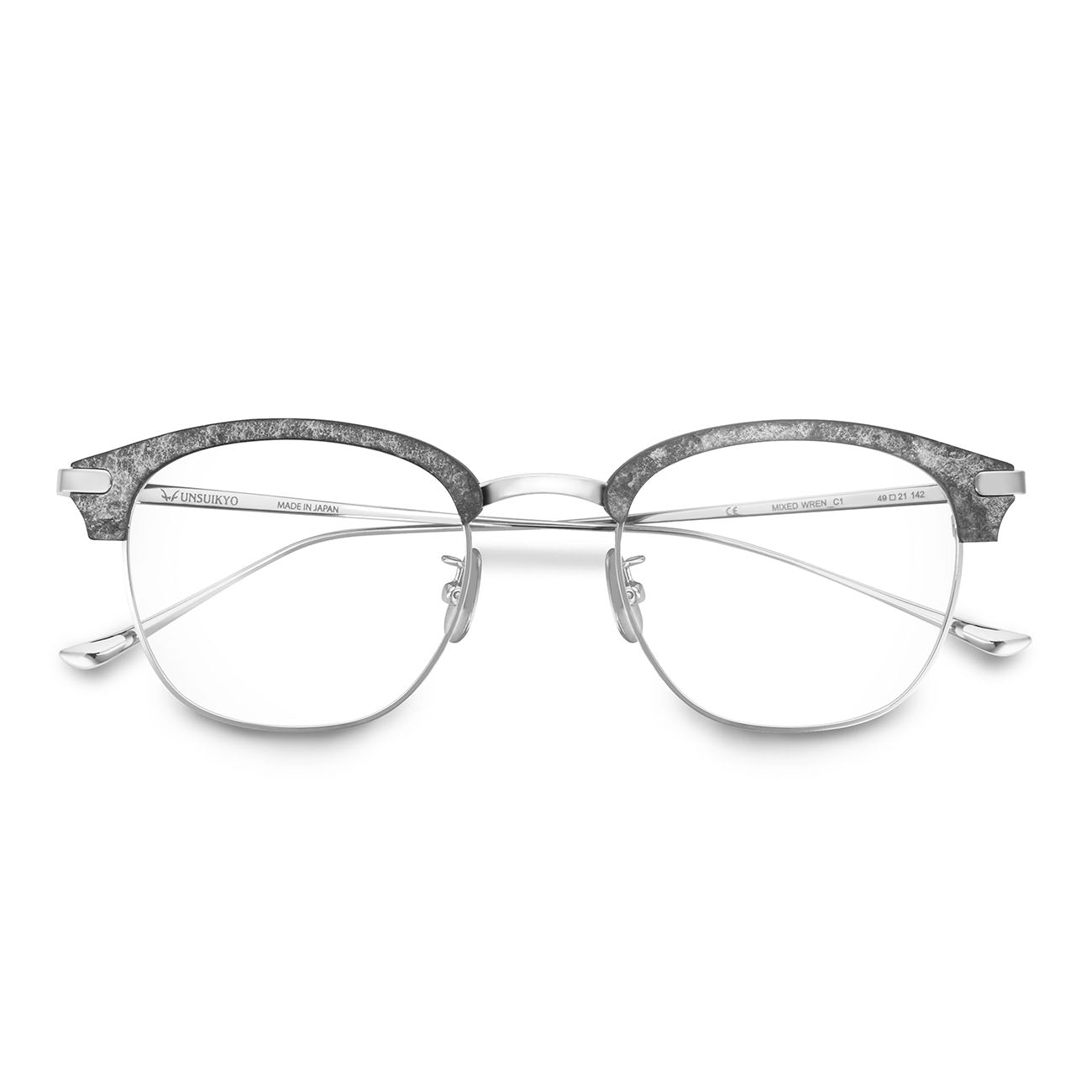 Unsuikyo Mixed Wren Mixed Clip 石木眼鏡 自然系眼鏡 Stone eyewear Natural eyewear 先試後付