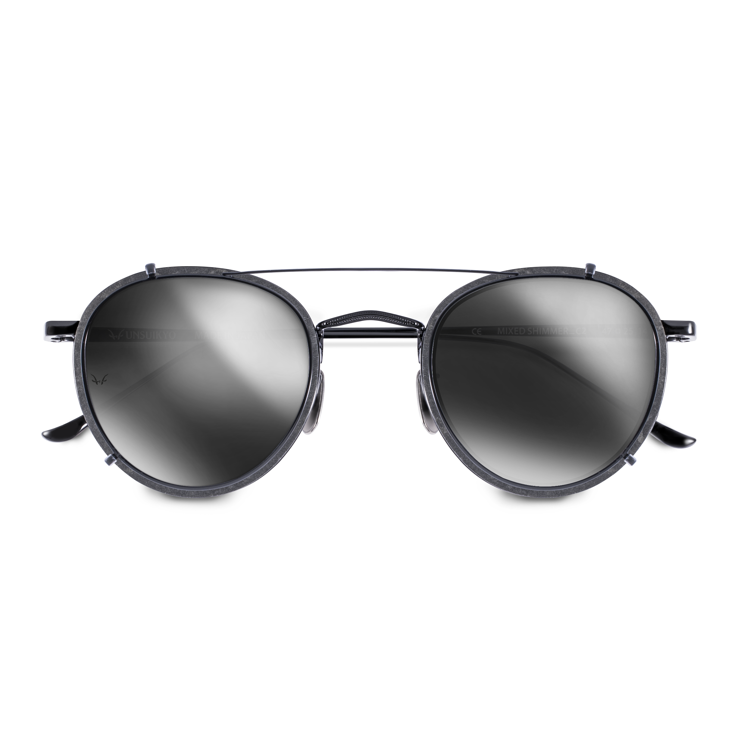 Unsuikyo Mixed Shimmer Mixed Clip 石木眼鏡 自然系眼鏡 Stone eyewear Natural eyewear 先試後付